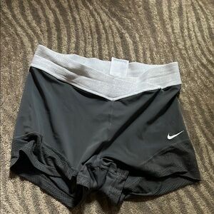 Nike Gray Athletic Shorts Performance Design